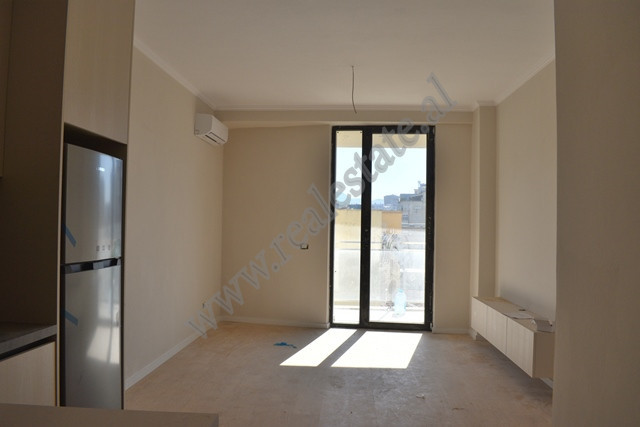 One bedroom apartment for rent Mine Peza Street, Golden Tower Residence, in Tirana, Albania.
It is 